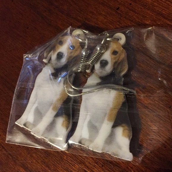 Dog earrings - Picture 2 of 2
